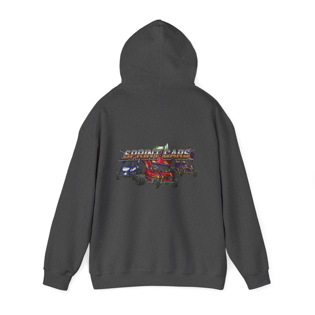 Sprint Car Racing Hoodie — Sprint Kings Graphic Hooded Sweatshirt