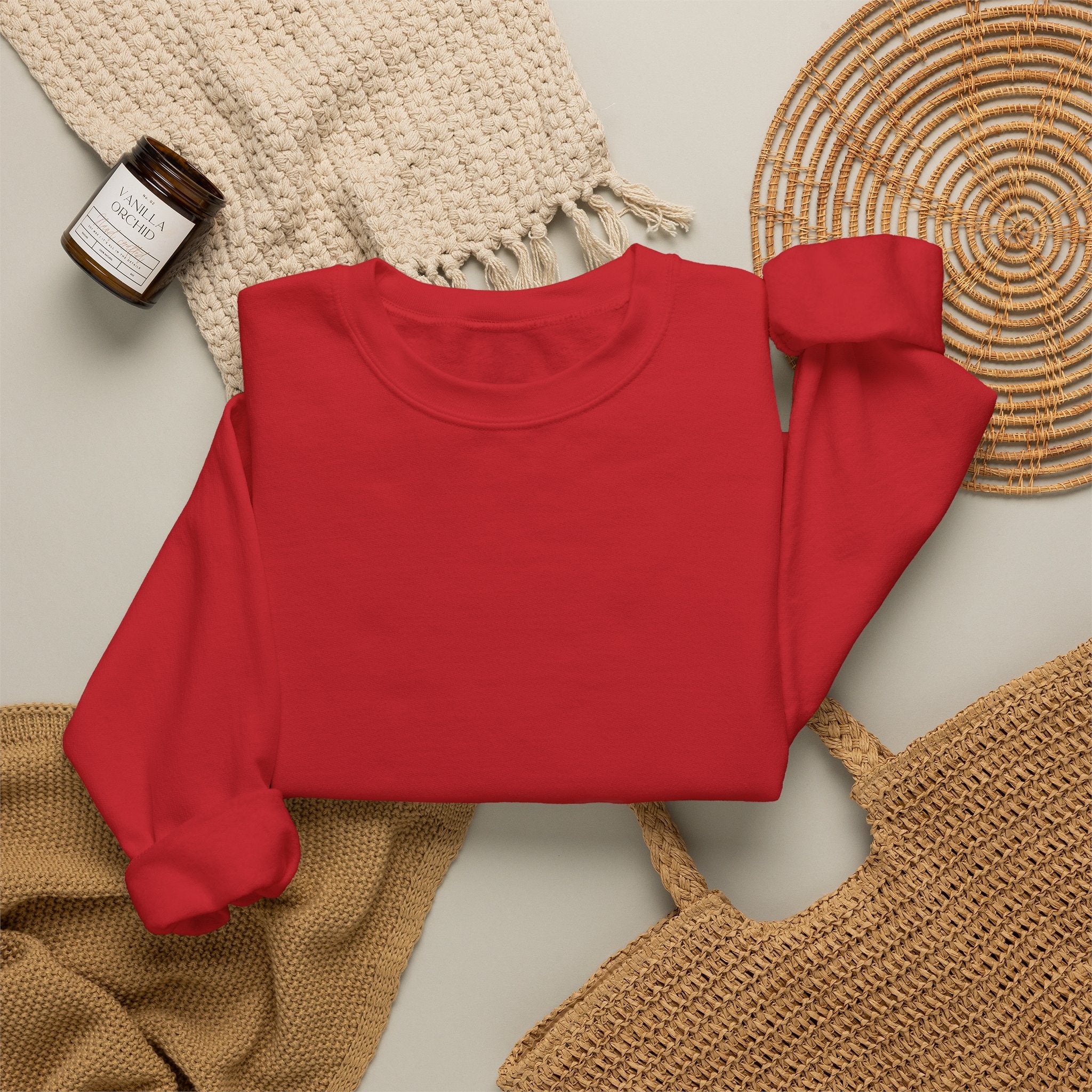 Cherry Checkerboard Crewneck Sweatshirt