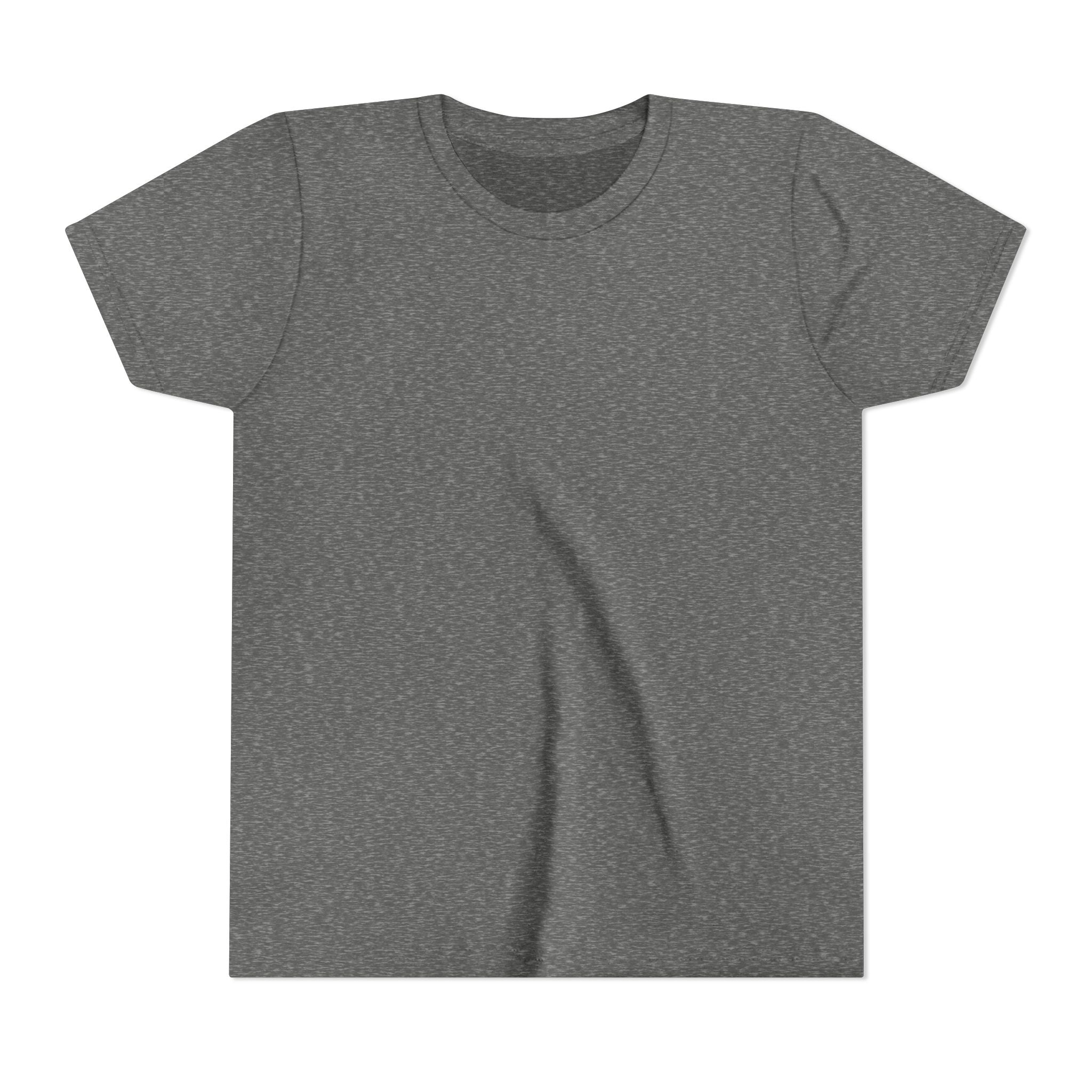 100 Days of School Youth Tee — Retro Cute Rainbow Smiley Design