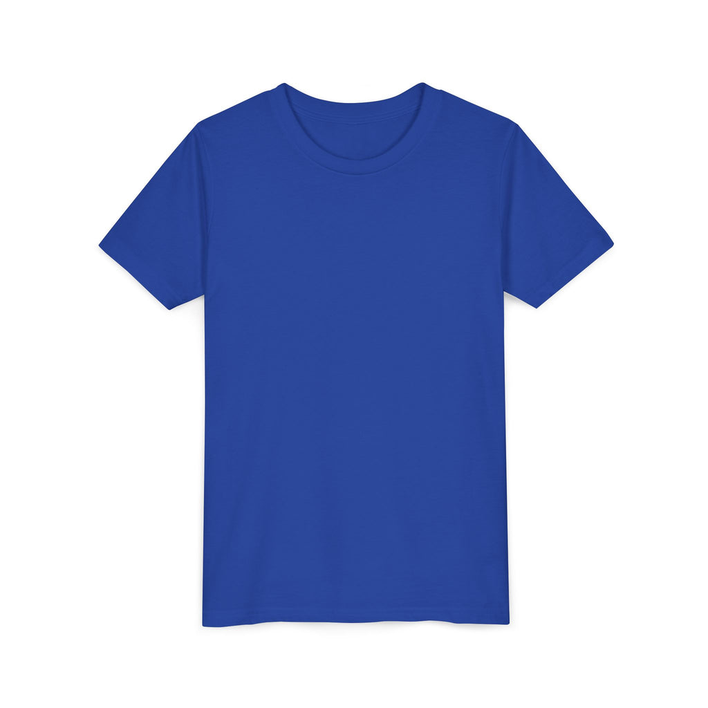 Autism Youth Tee — Colorful Retro Smiley, Puzzle & Butterfly Graphic
