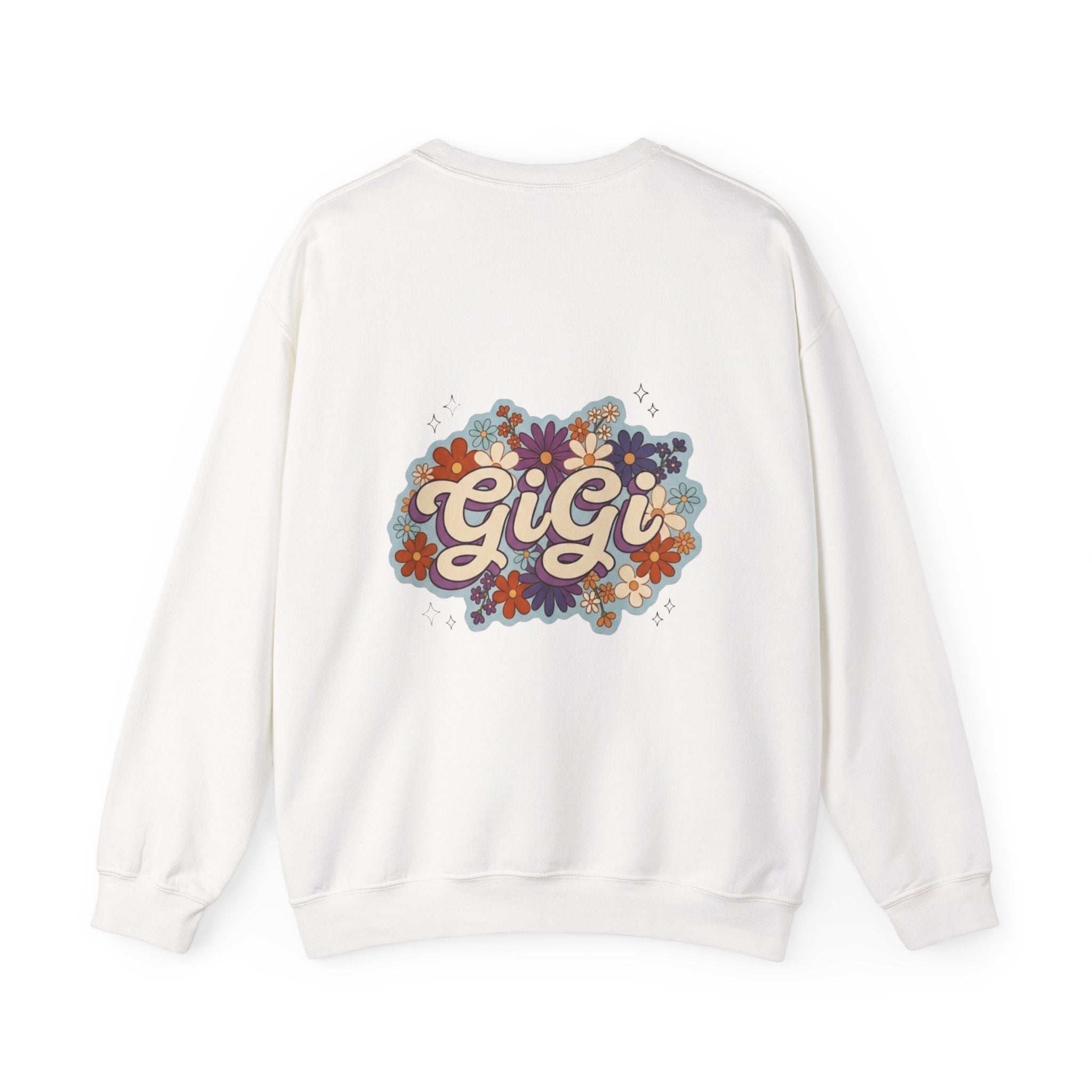 Gigi Floral Crewneck Sweatshirt — Vintage Flower Graphic Sweatshirt