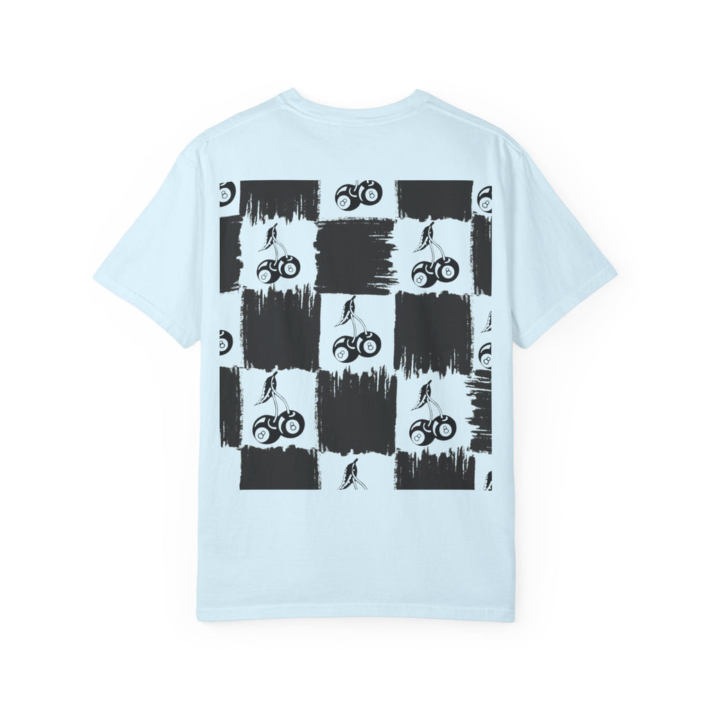 Cherry Checkerboard Graphic T-Shirt