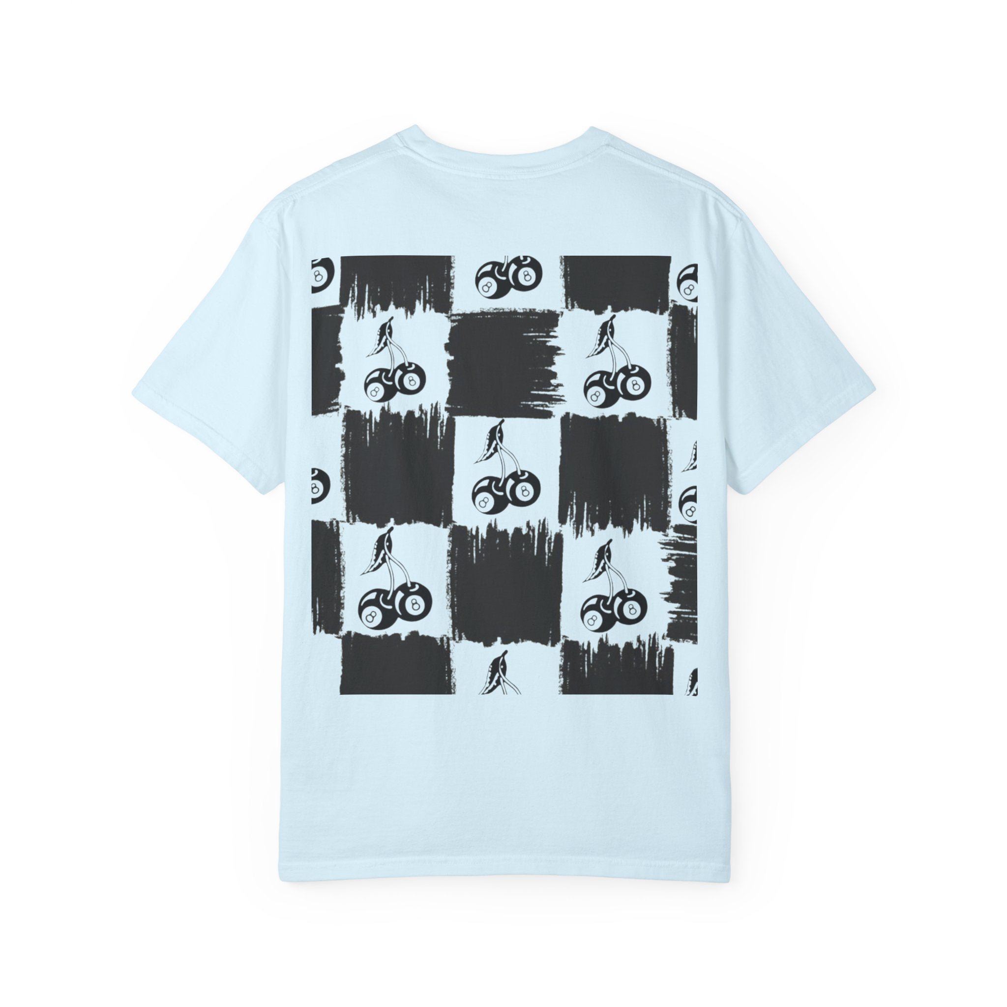 Cherry Checkerboard Graphic T-Shirt