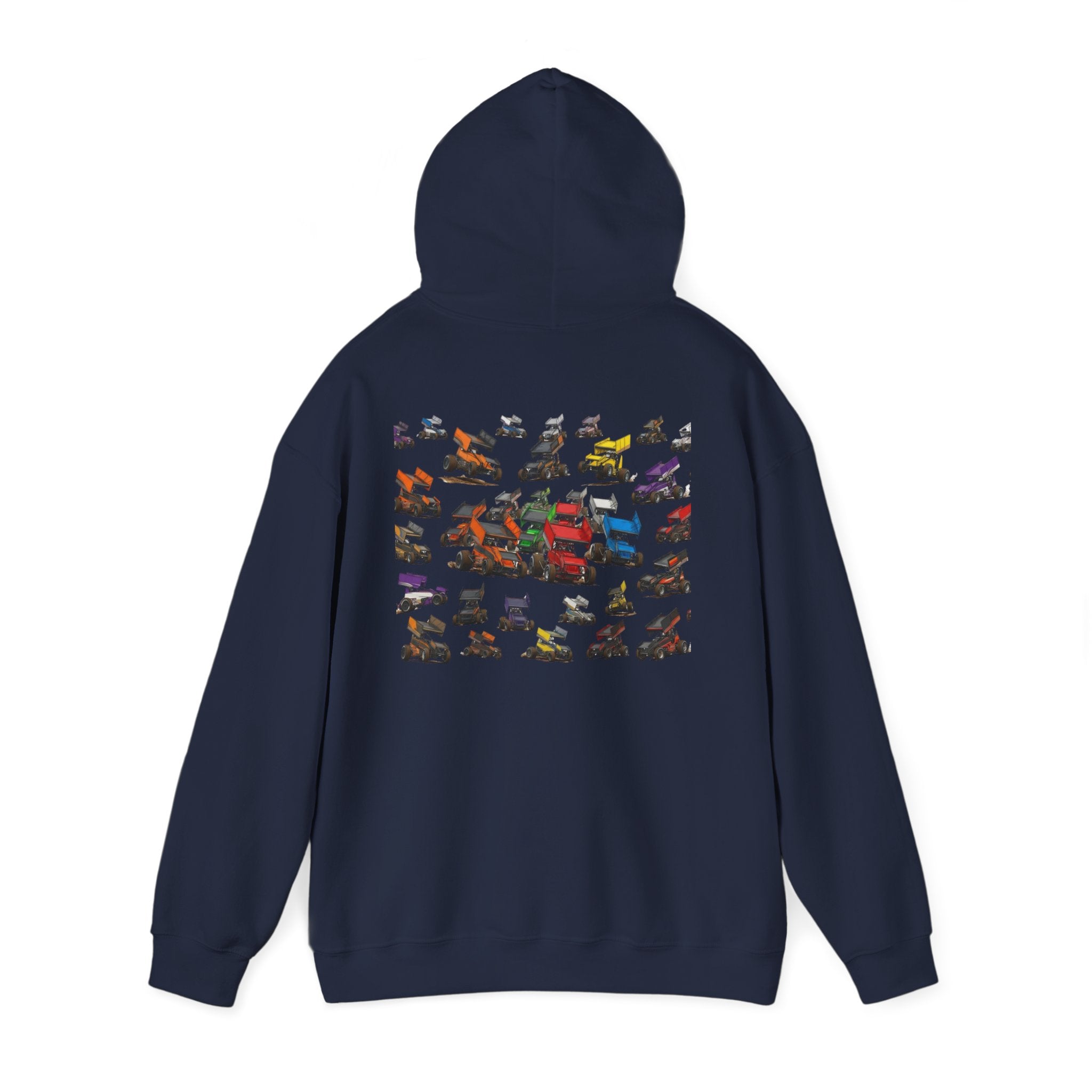 Hoodie — Vintage Racing  Backprint Hoodie