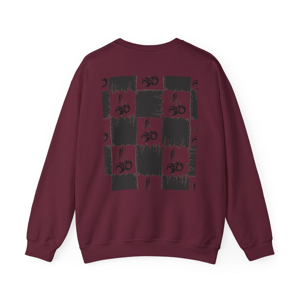 Cherry Checkerboard Crewneck Sweatshirt