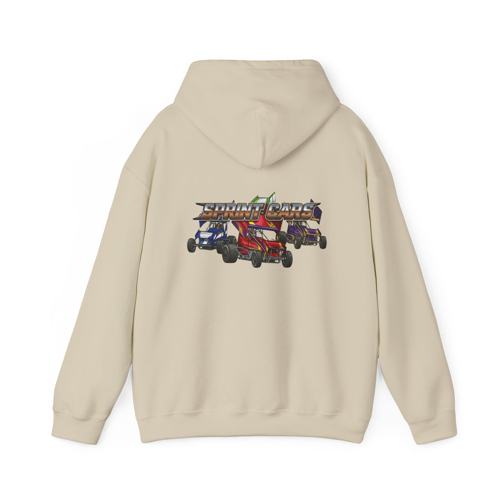 Sprint Car Racing Hoodie — Sprint Kings Graphic Hooded Sweatshirt