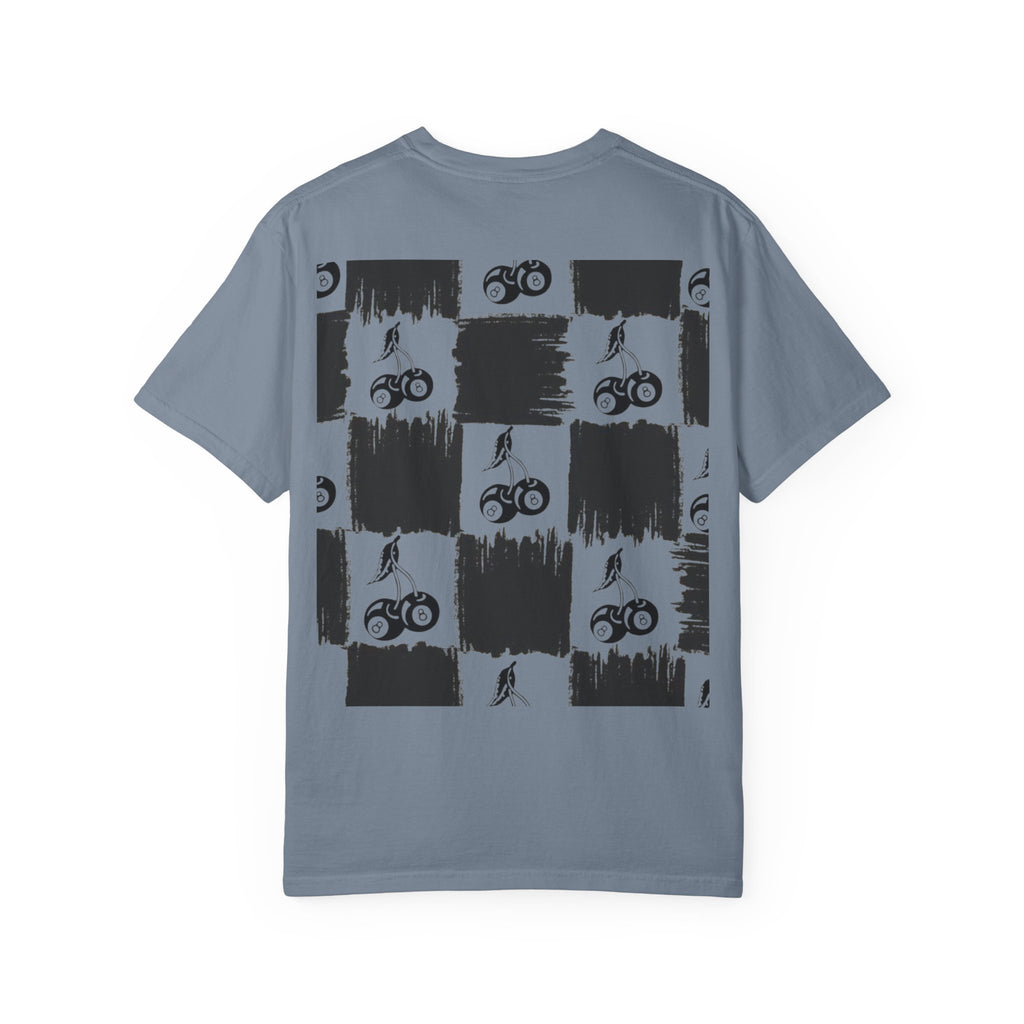 Cherry Checkerboard Graphic T-Shirt