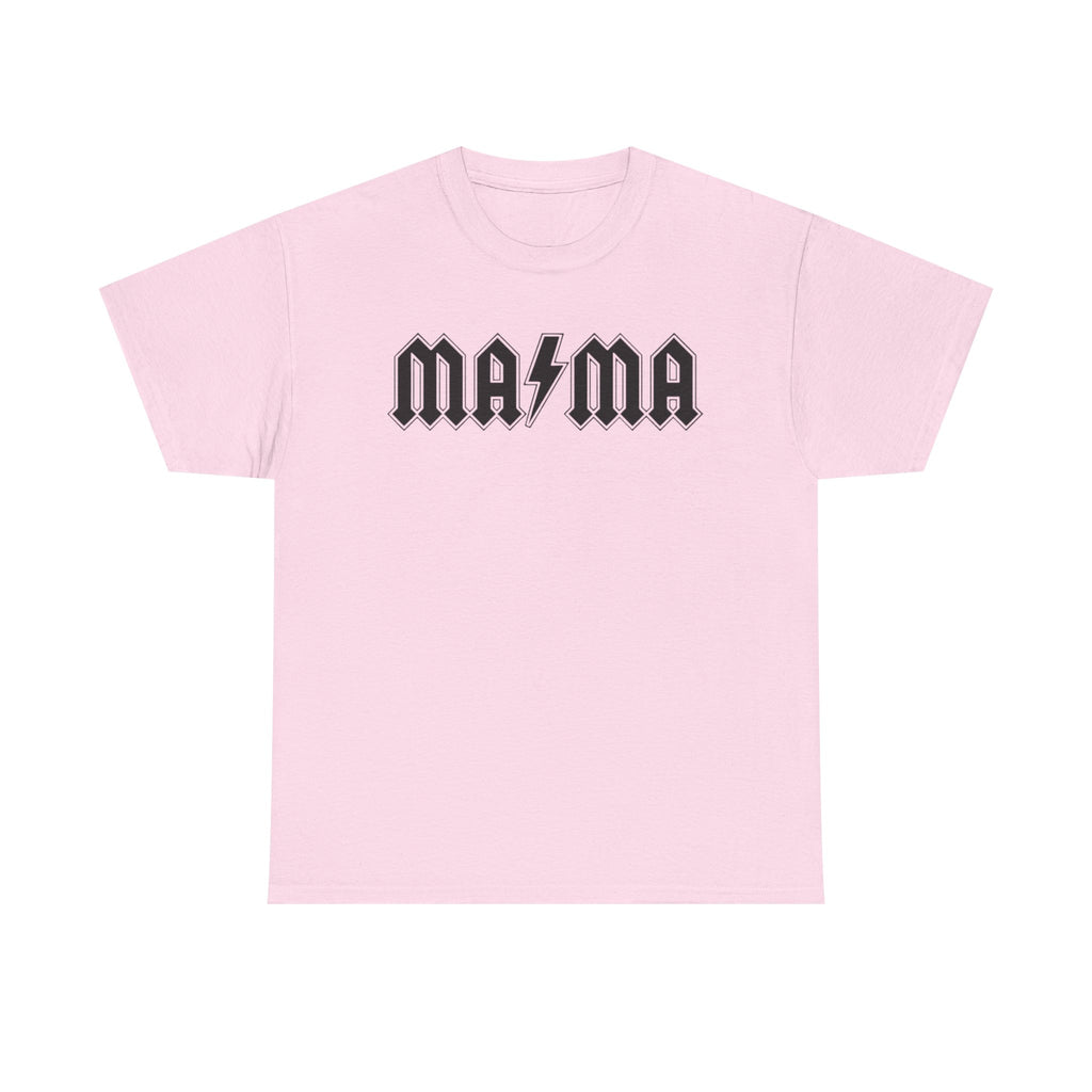 Mama Rock Tee — Gothic Lettering "MAMA" Graphic T-Shirt