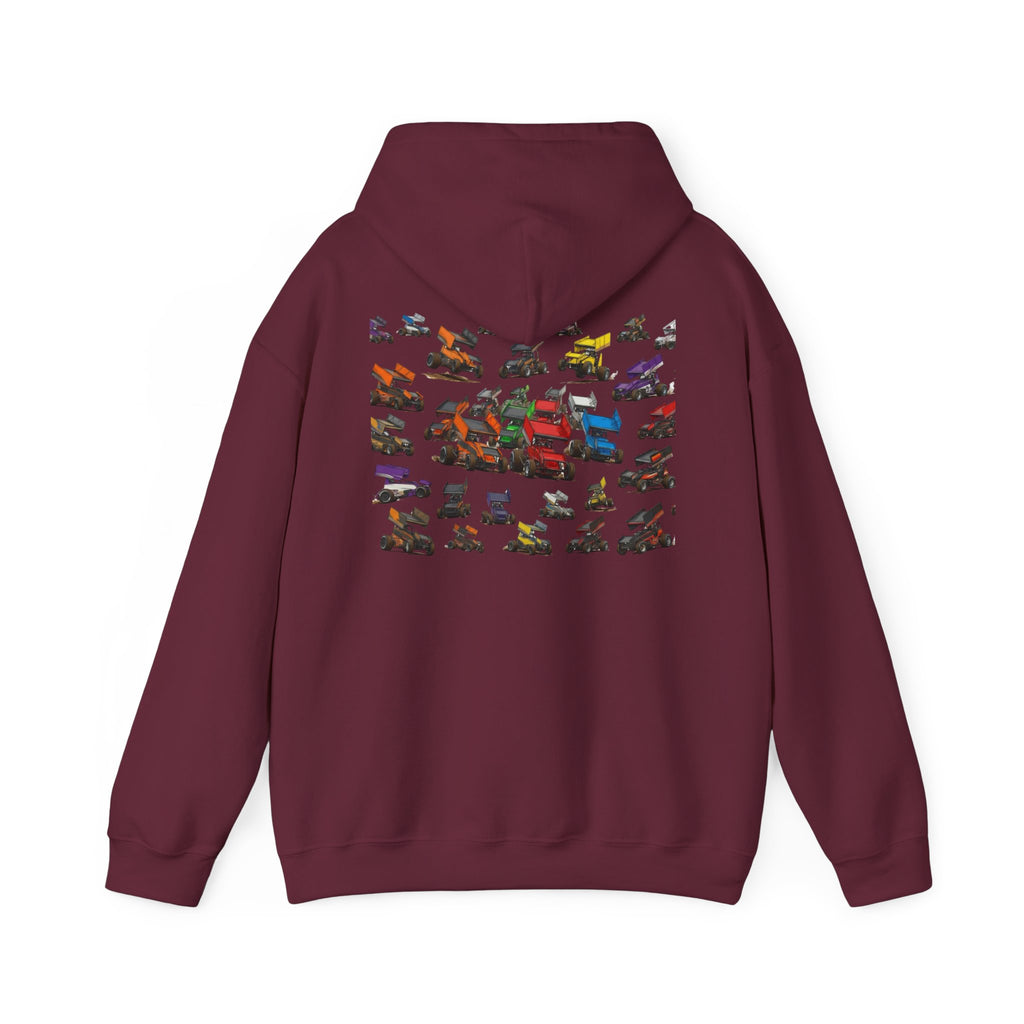 Hoodie — Vintage Racing  Backprint Hoodie