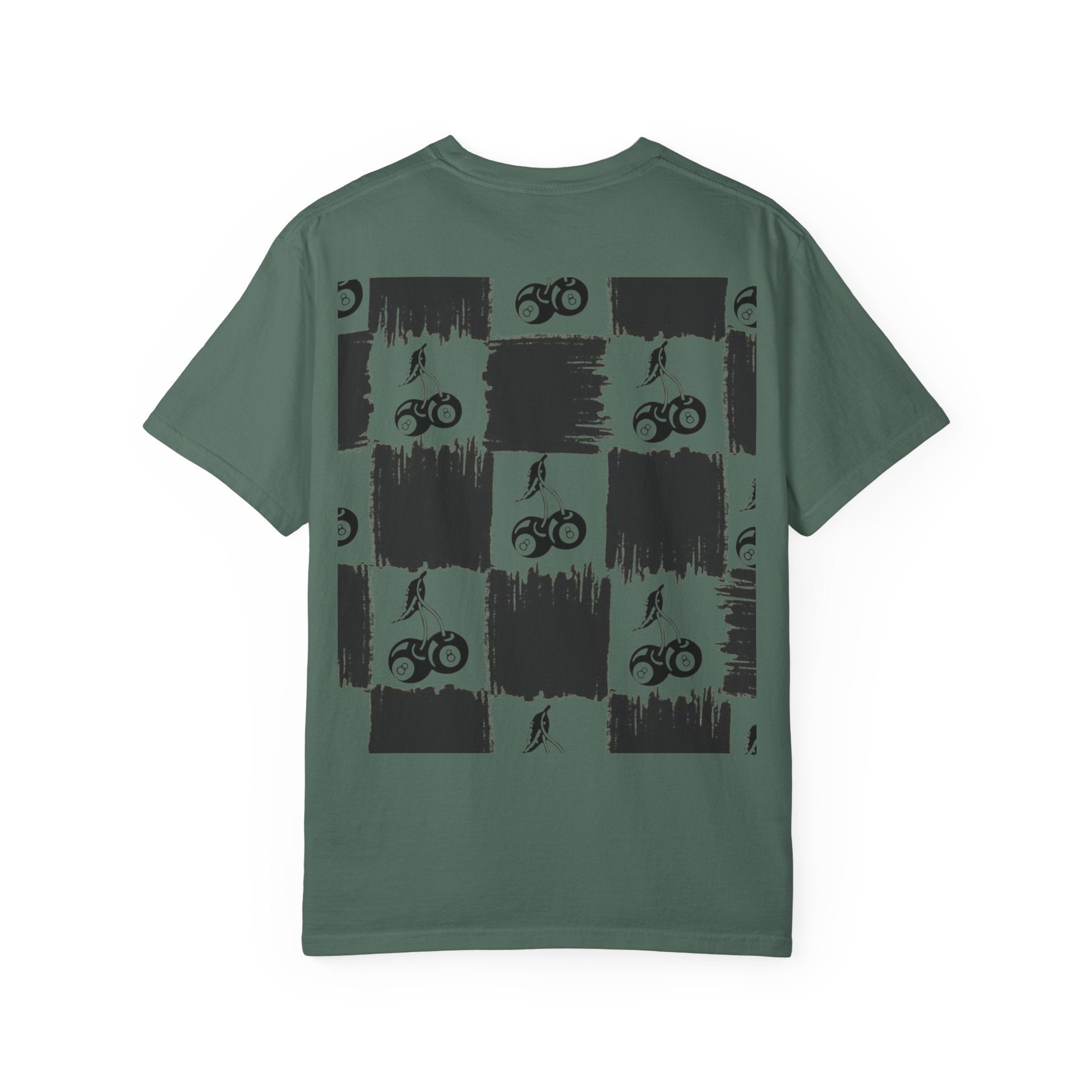 Cherry Checkerboard Graphic T-Shirt