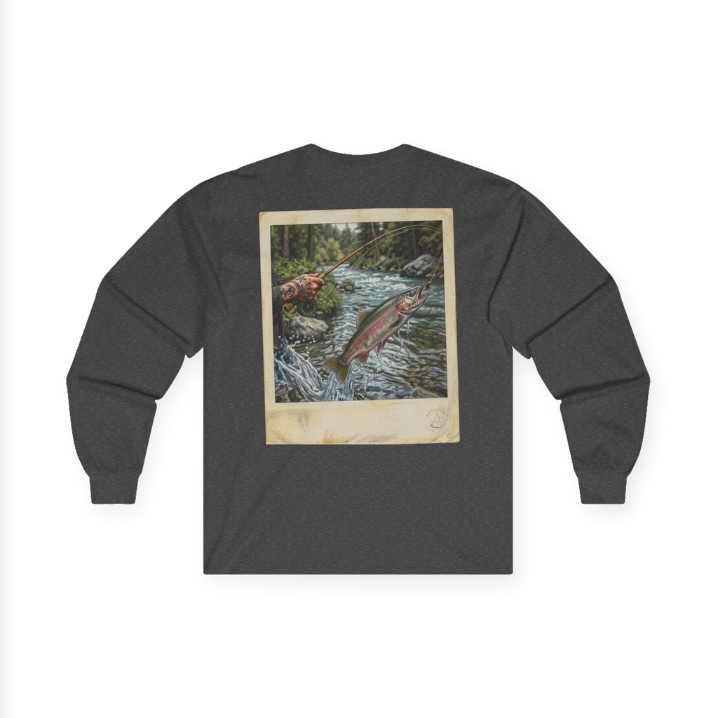 Fishing Polaroid Long Sleeve Tee