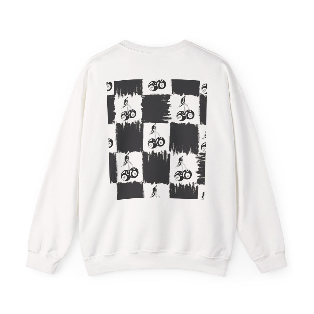 Cherry Checkerboard Crewneck Sweatshirt