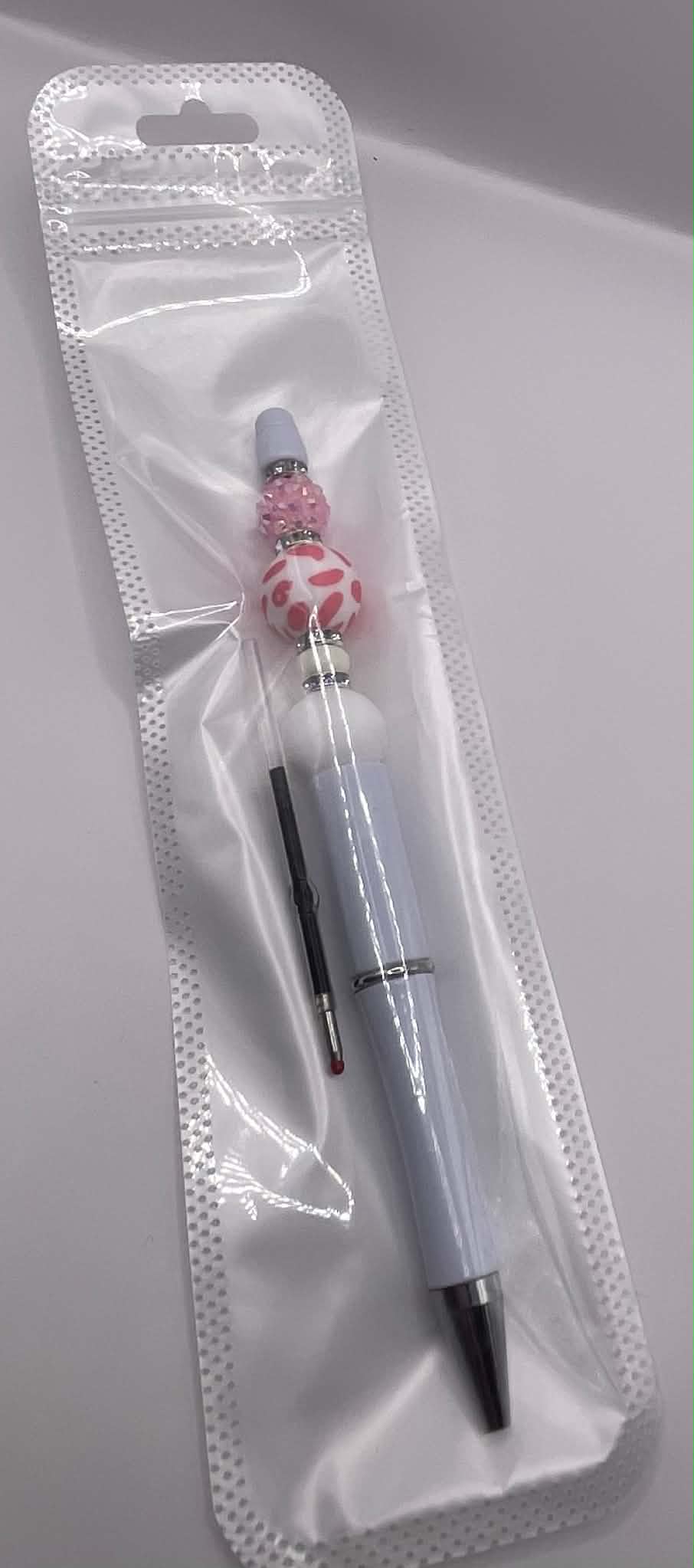 White Bead Pen