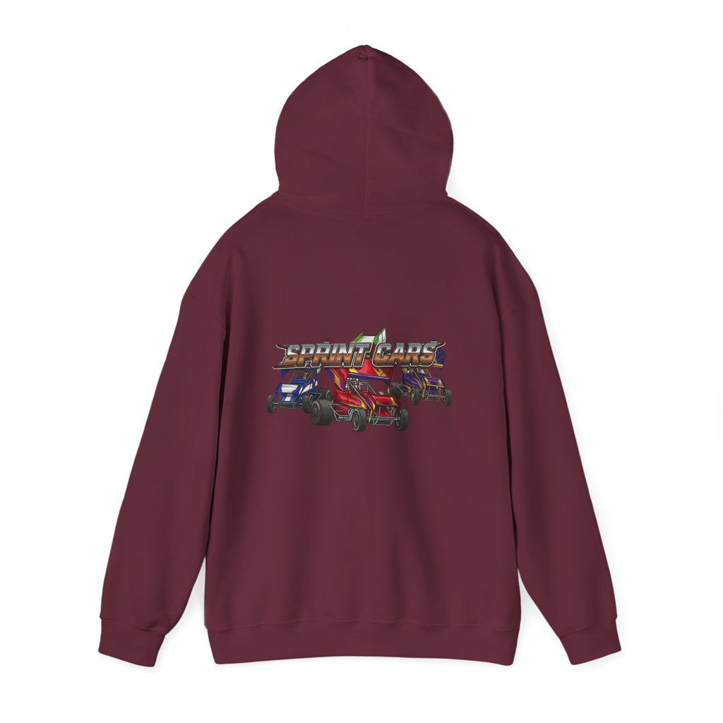 Sprint Car Racing Hoodie — Sprint Kings Graphic Hooded Sweatshirt