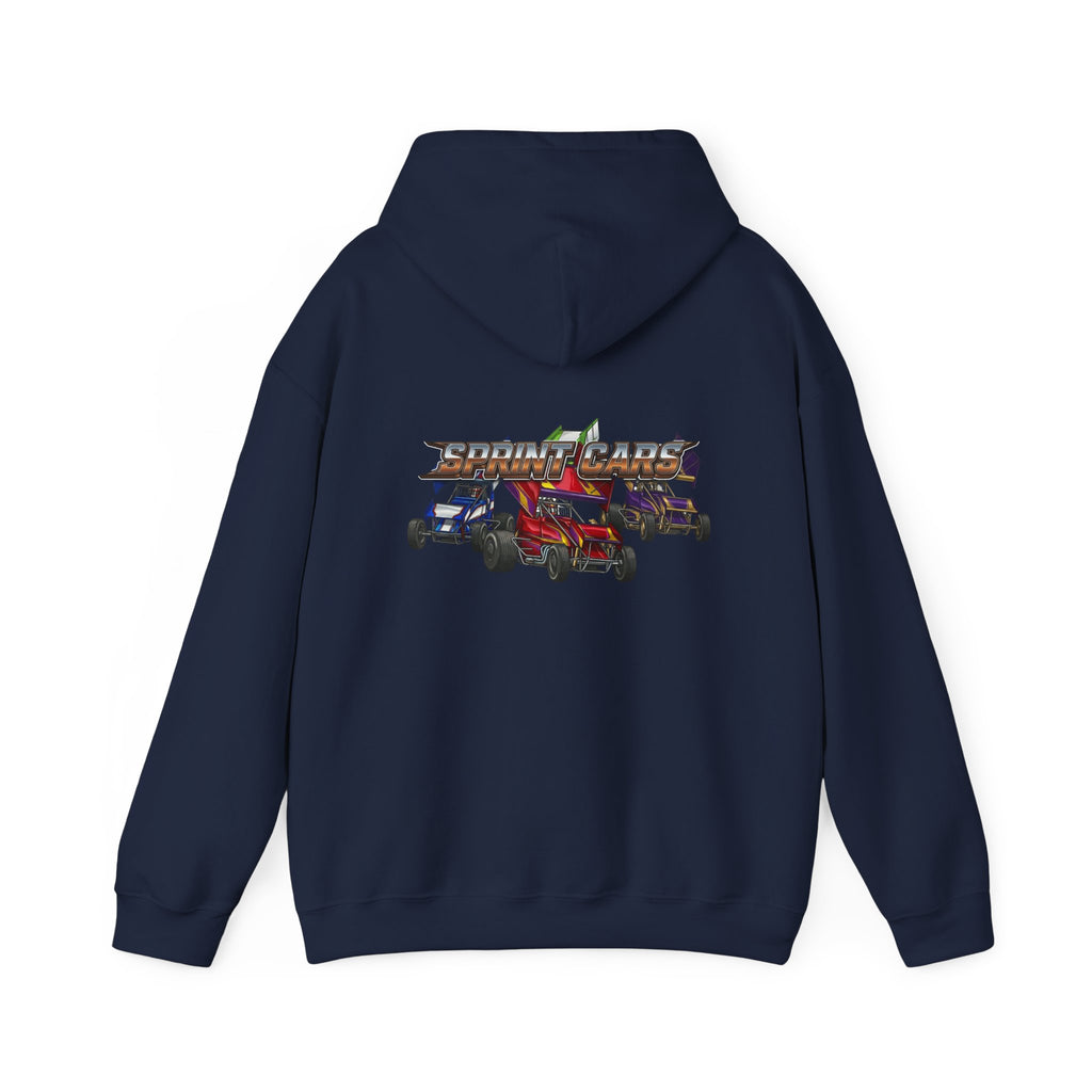 Sprint Car Racing Hoodie — Sprint Kings Graphic Hooded Sweatshirt
