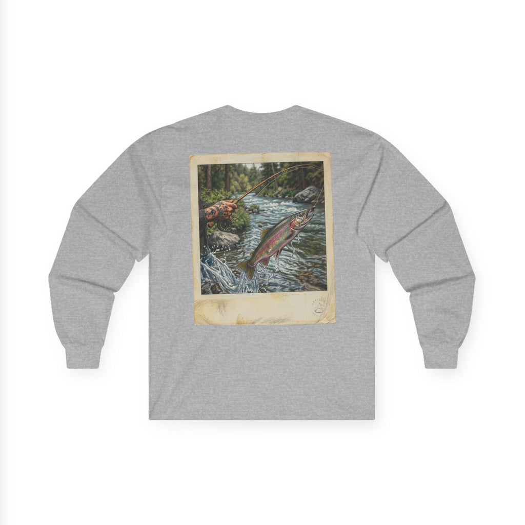 Fishing Polaroid Long Sleeve Tee