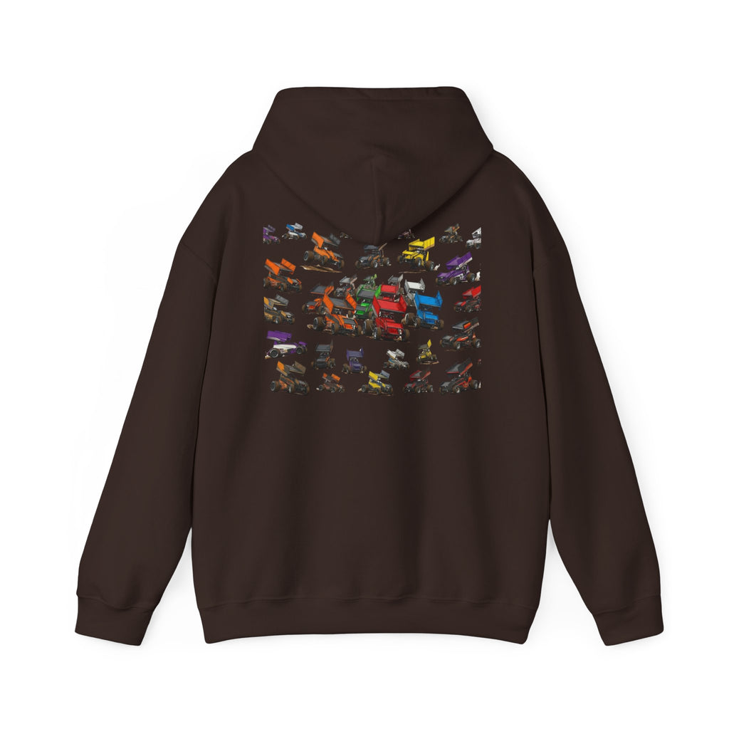 Hoodie — Vintage Racing  Backprint Hoodie