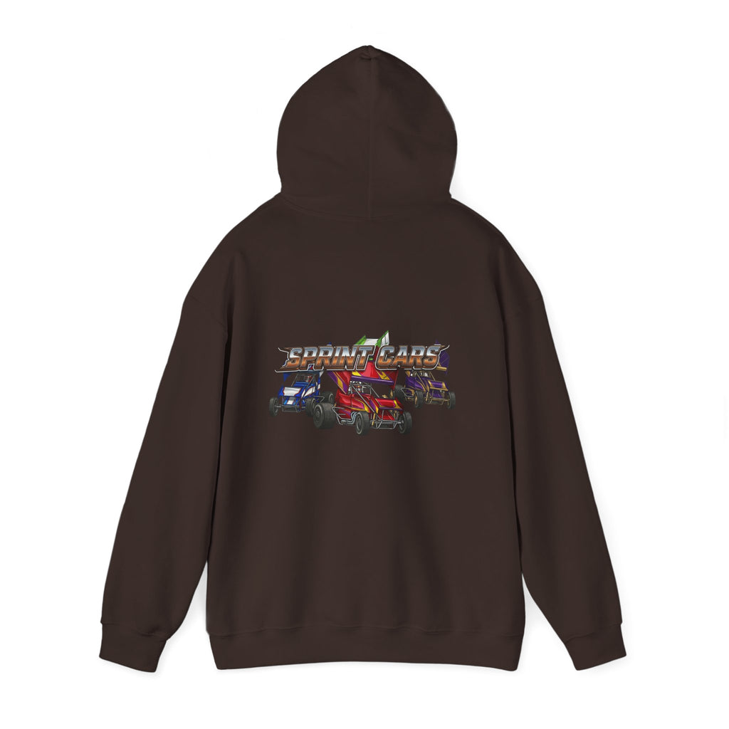 Sprint Car Racing Hoodie — Sprint Kings Graphic Hooded Sweatshirt