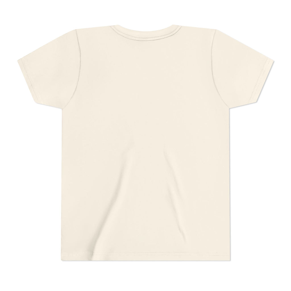 Youth Tee — "Just A Girl Who Loves Jesus" Christian Kids T‑Shirt (Baptism/Church Gift)