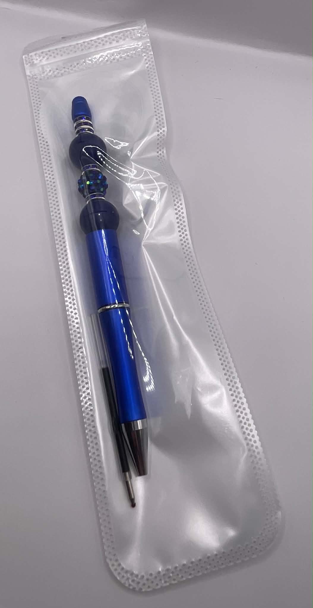 Blue Bead Pen