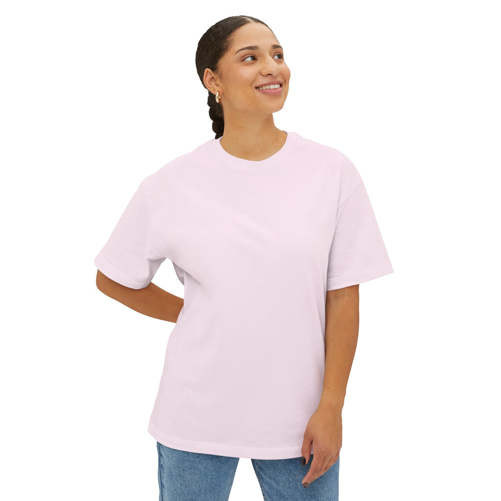 Fishing Polaroid Oversized Tee — Vintage Trout Back Print