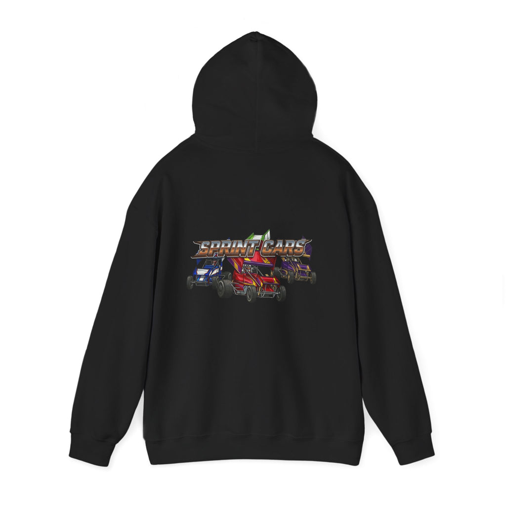 Sprint Car Racing Hoodie — Sprint Kings Graphic Hooded Sweatshirt