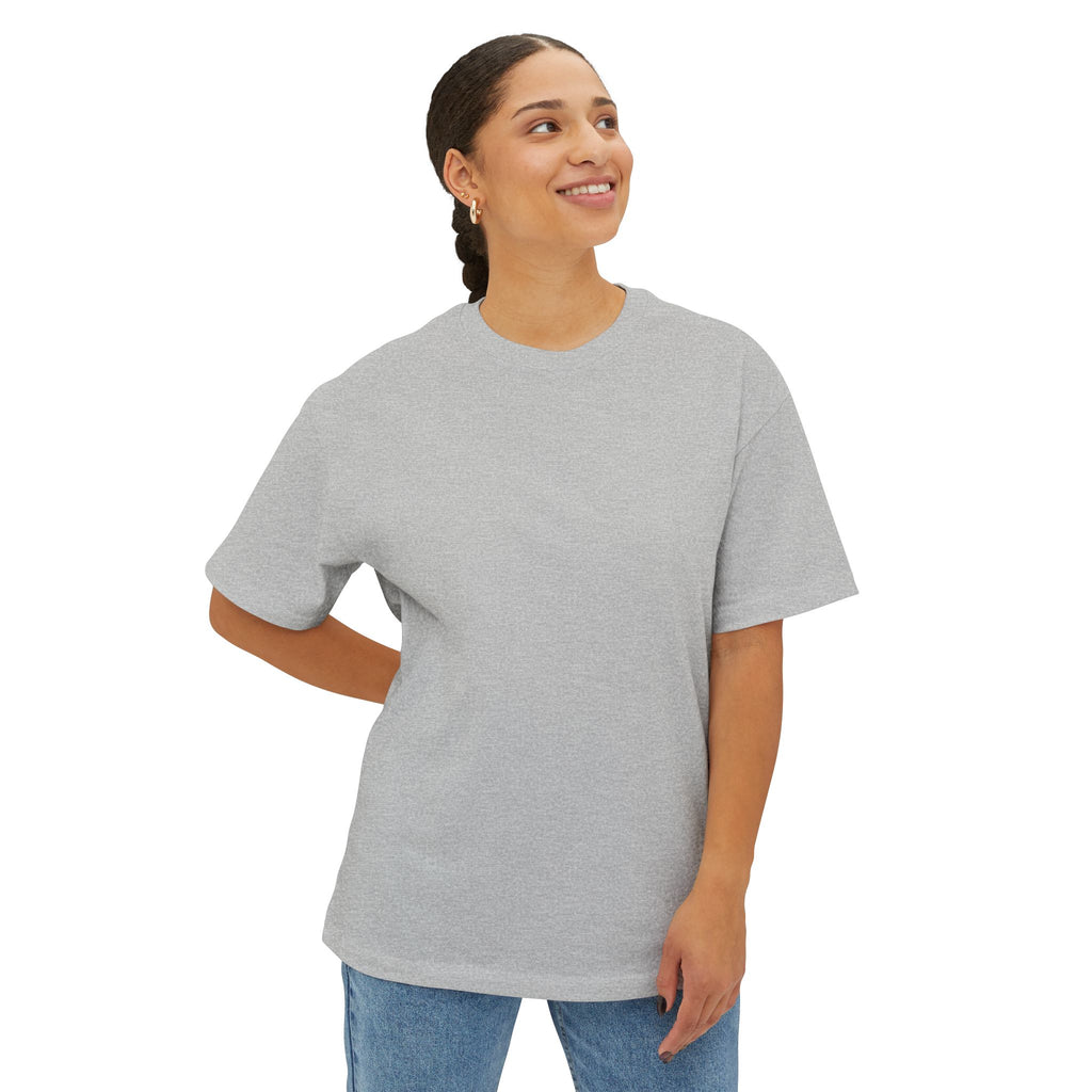 Fishing Polaroid Oversized Tee — Vintage Trout Back Print