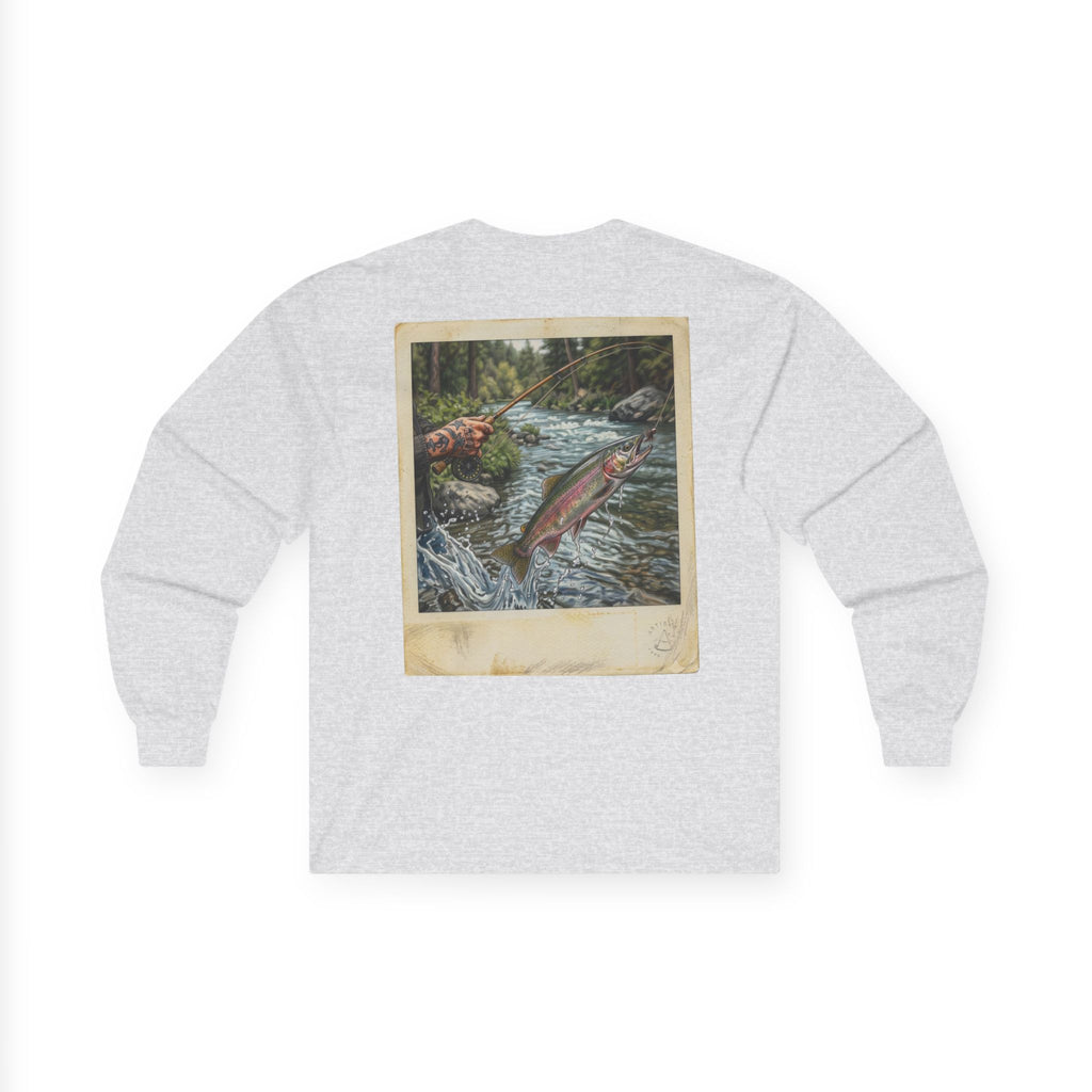 Fishing Polaroid Long Sleeve Tee