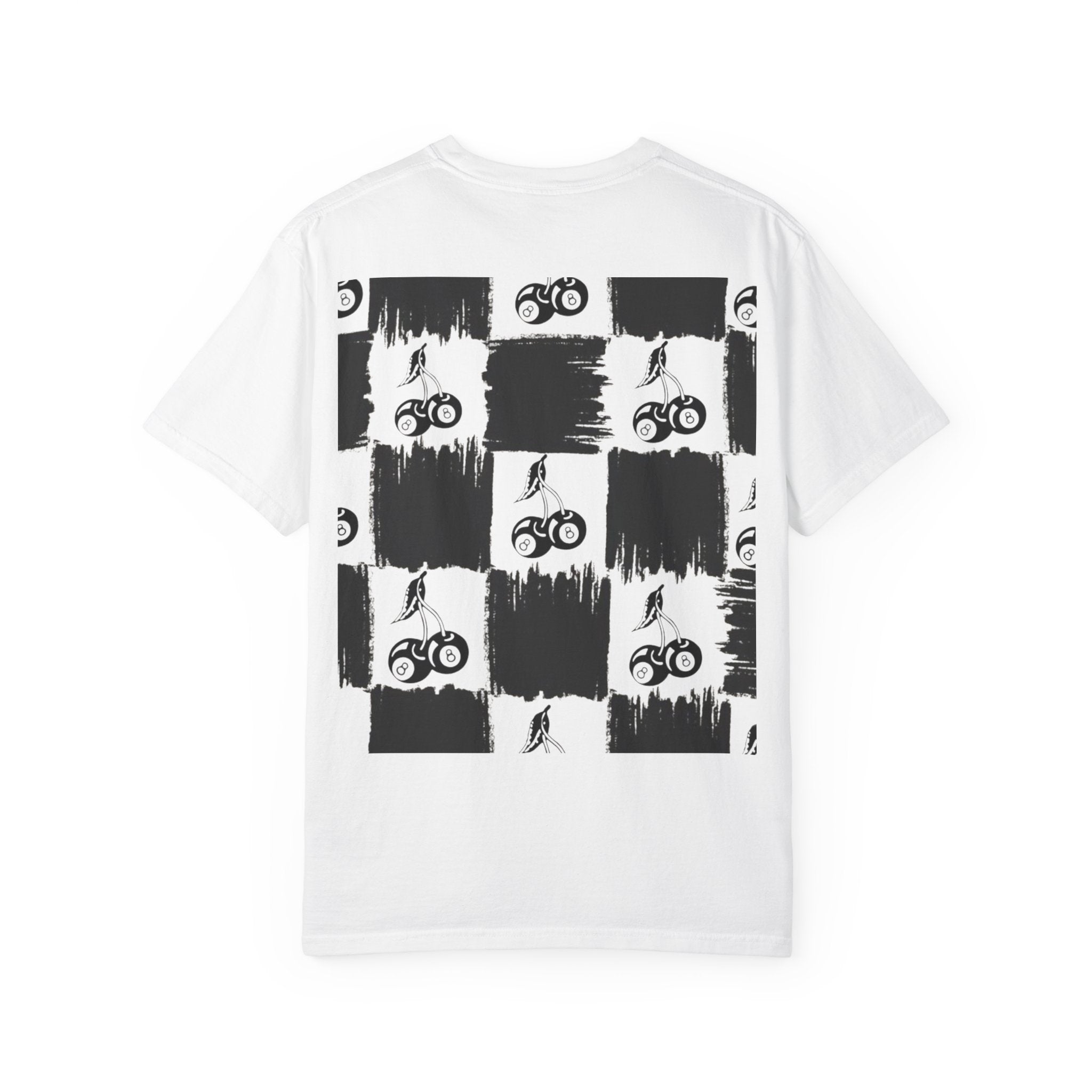 Cherry Checkerboard Graphic T-Shirt