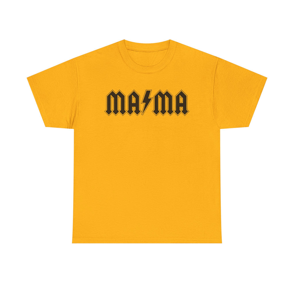 Mama Rock Tee — Gothic Lettering "MAMA" Graphic T-Shirt