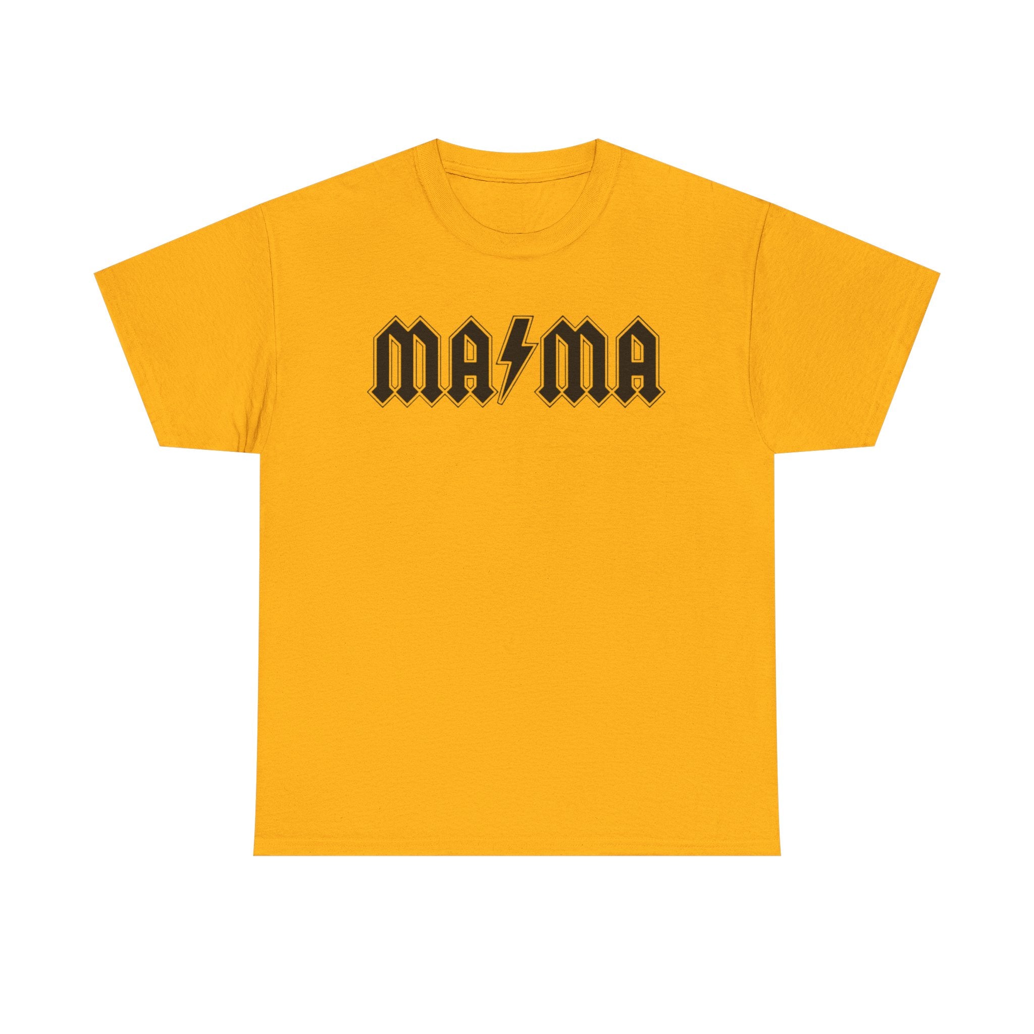 Mama Rock Tee — Gothic Lettering "MAMA" Graphic T-Shirt