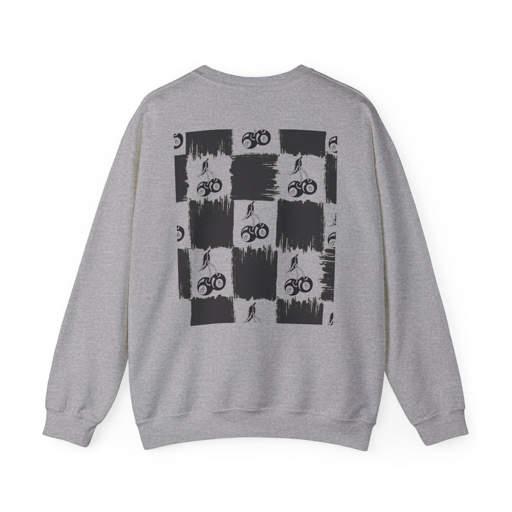 Cherry Checkerboard Crewneck Sweatshirt