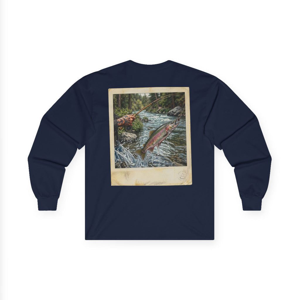 Fishing Polaroid Long Sleeve Tee