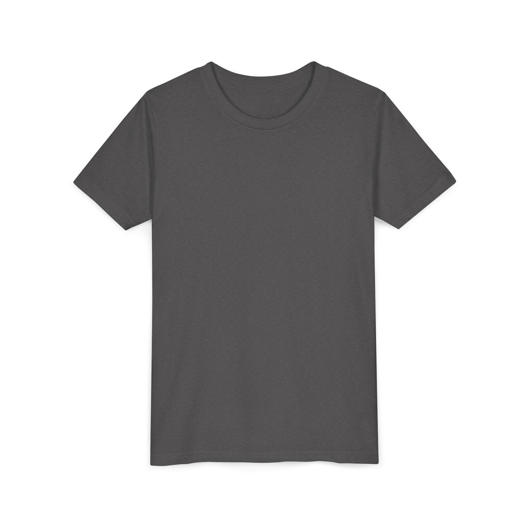 100 Days of School Youth Tee — Retro Cute Rainbow Smiley Design