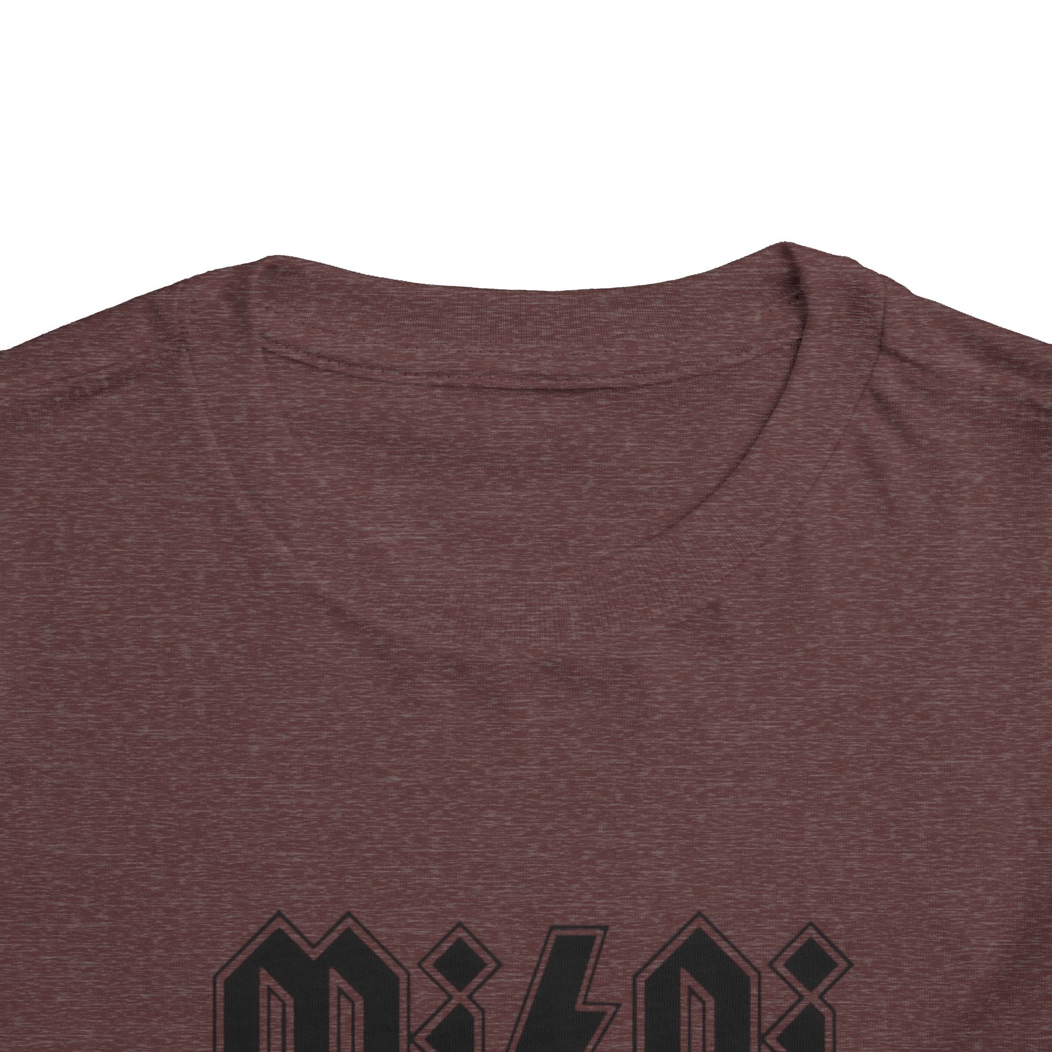 Mini Lightning Toddler Tee — Gothic Rock-Inspired 'Mini' Graphic Shirt