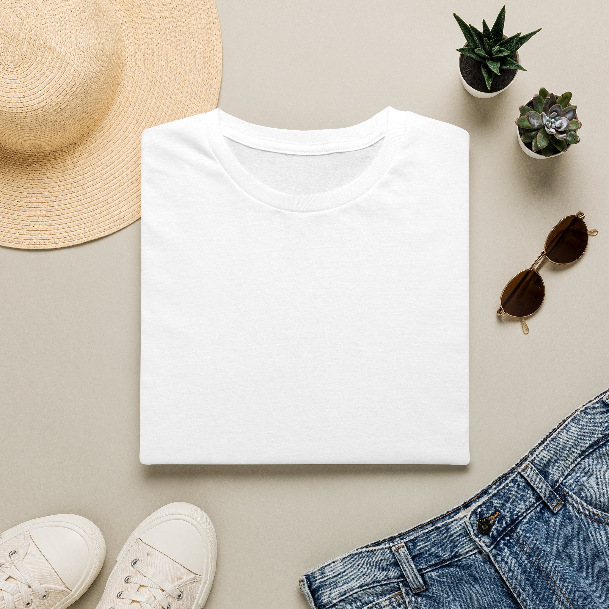 Papa Classic White T-Shirt — Minimal Everyday Tee