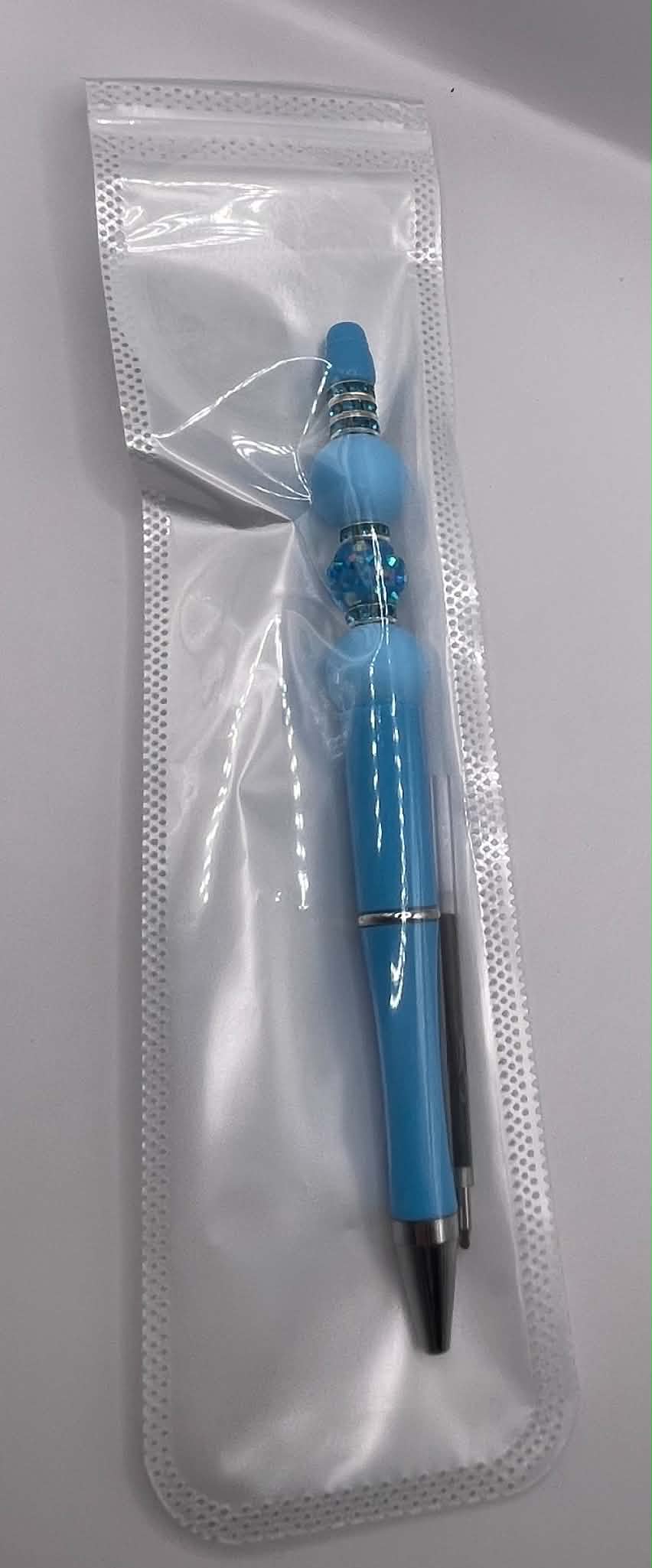 Blue Bead Pen
