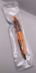 Orange Bead Pen