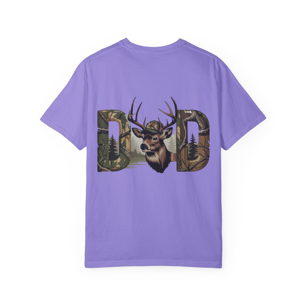 Dad Deer Graphic T-Shirt — Hunting Nature Logo Tee