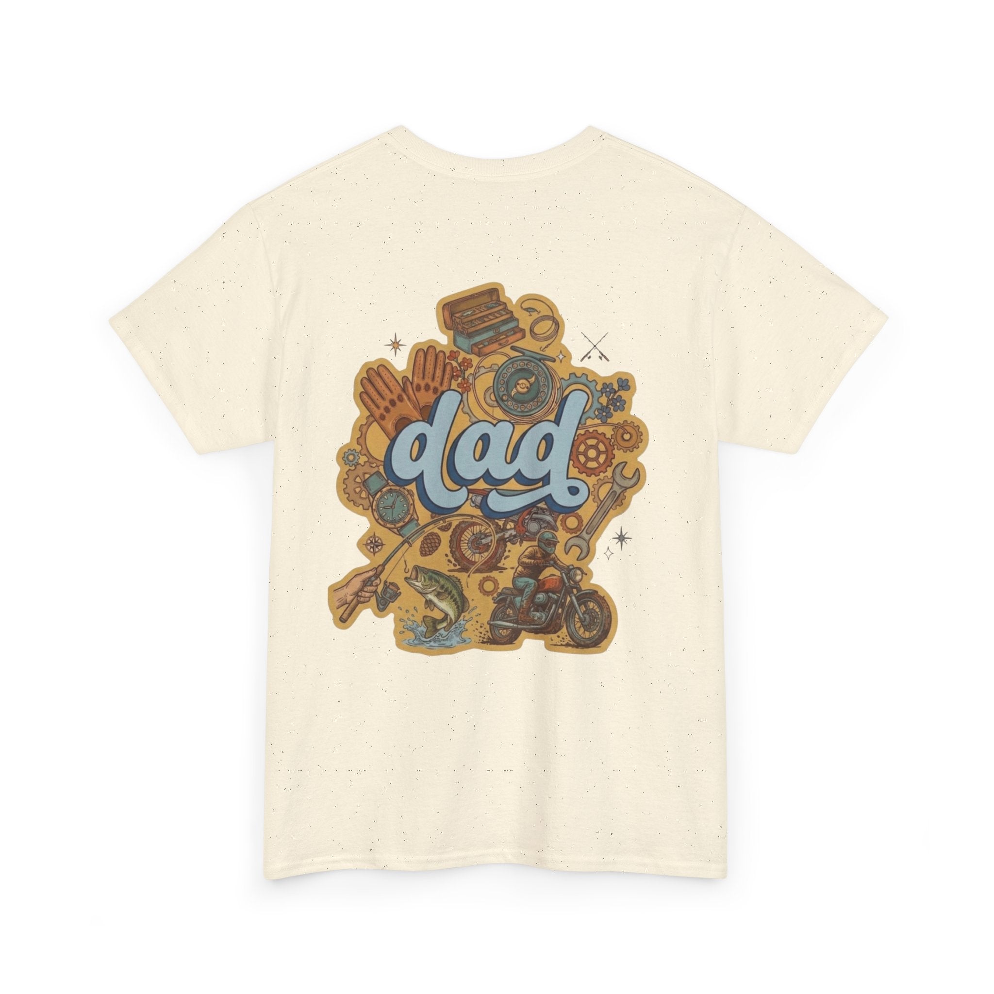 Dad Graphic Tee — Retro Tools & Hobbies Father's Day T-Shirt