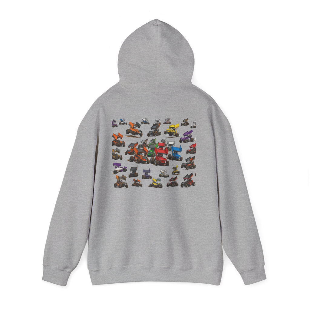Hoodie — Vintage Racing  Backprint Hoodie