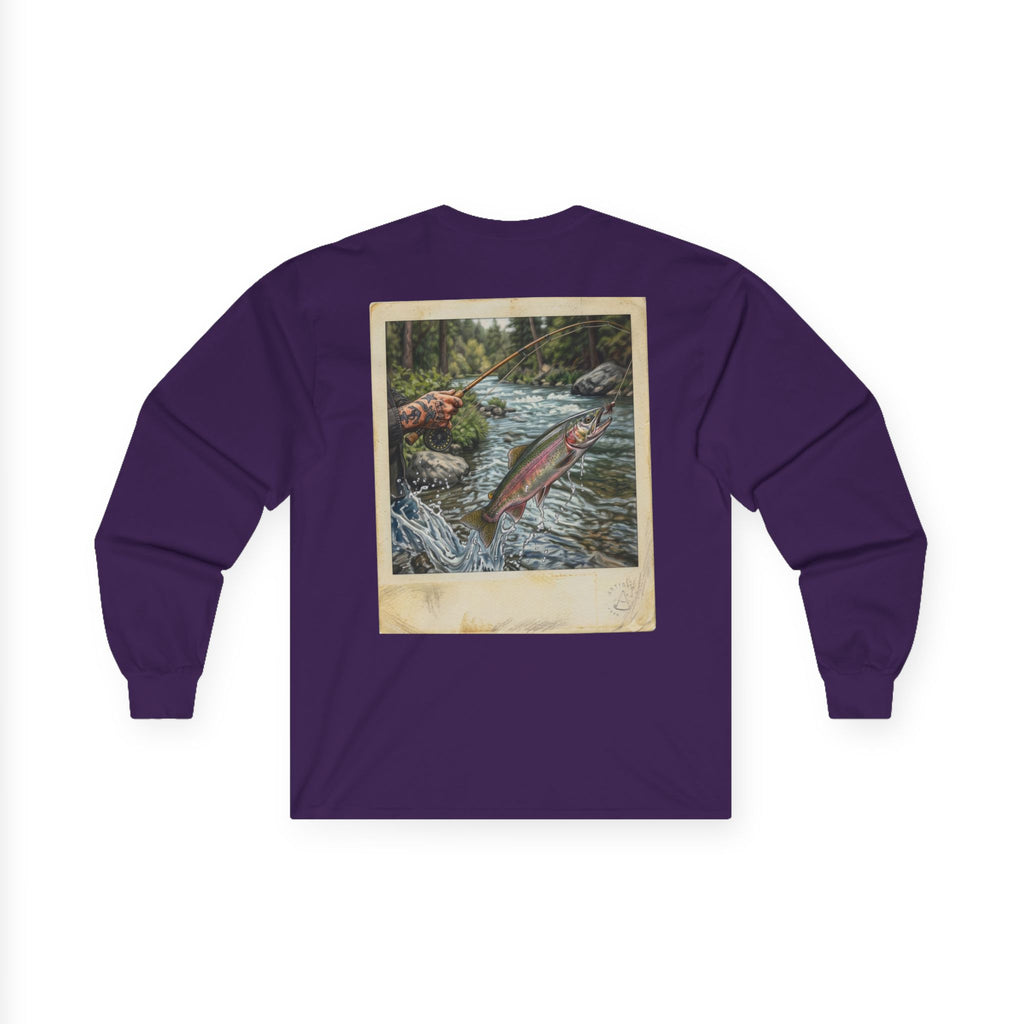 Fishing Polaroid Long Sleeve Tee