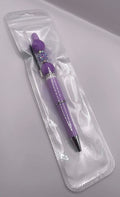 Purple Bead Pen