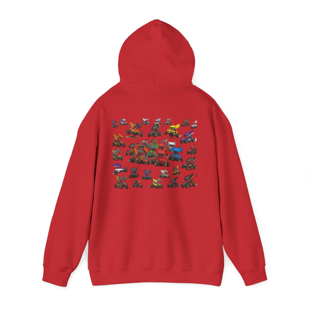 Hoodie — Vintage Racing  Backprint Hoodie