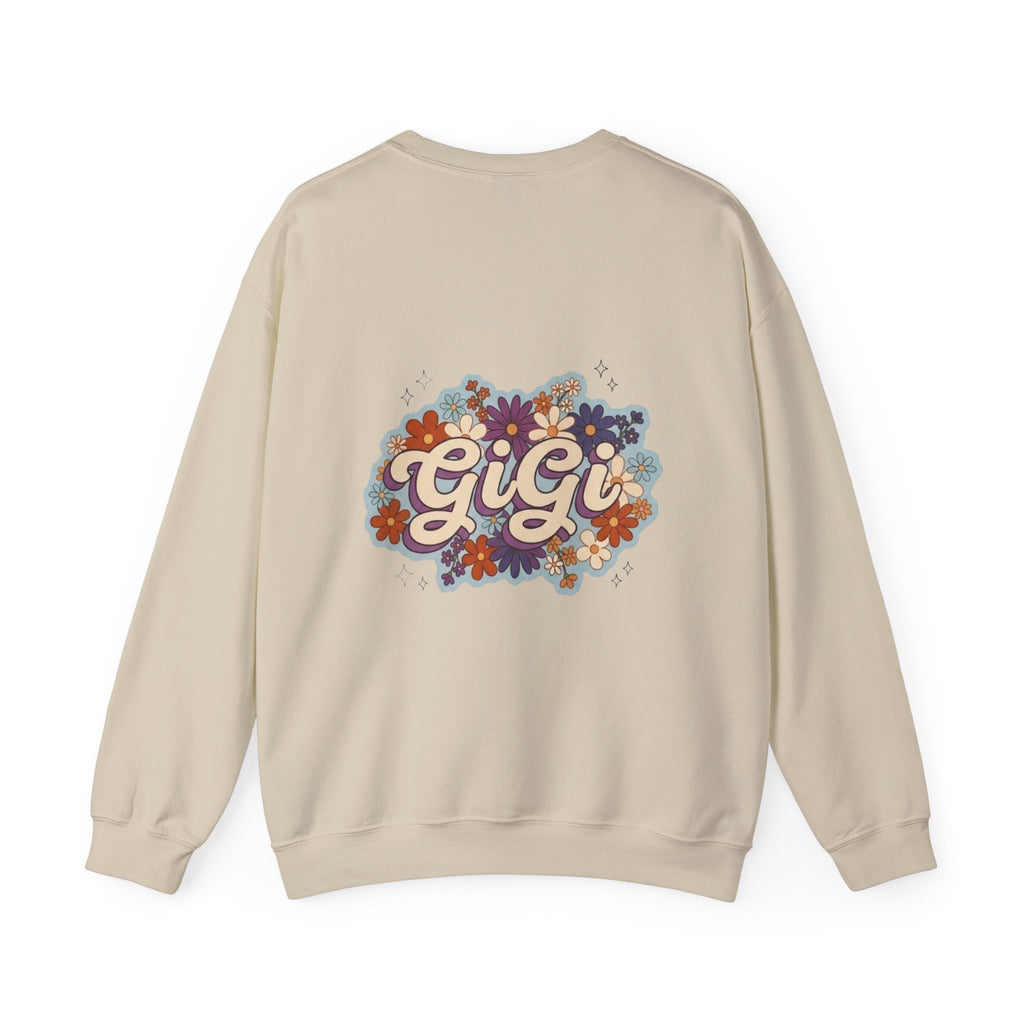 Gigi Floral Crewneck Sweatshirt — Vintage Flower Graphic Sweatshirt