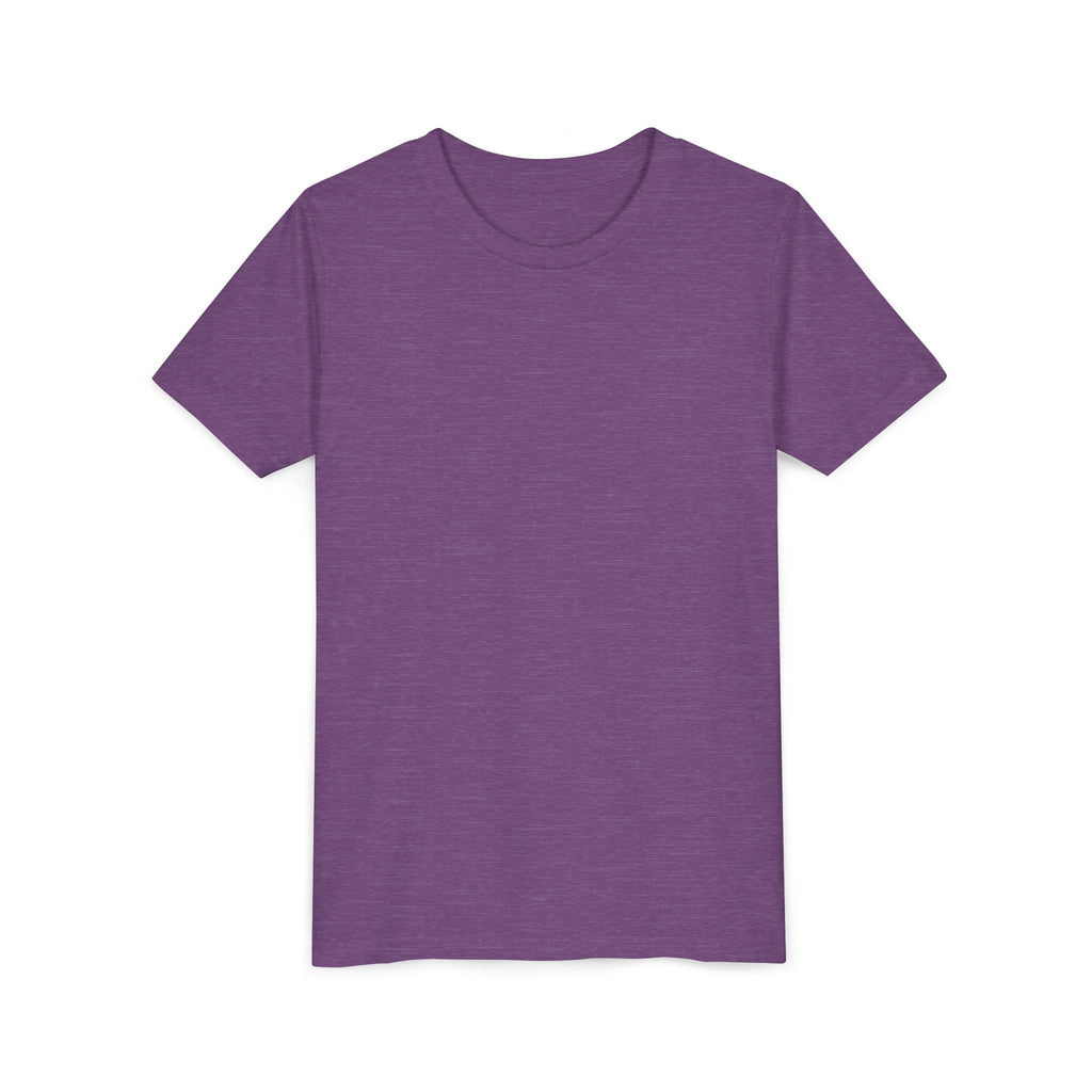 Autism Youth Tee — Colorful Retro Smiley, Puzzle & Butterfly Graphic