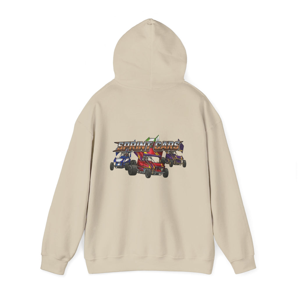 Sprint Car Racing Hoodie — Sprint Kings Graphic Hooded Sweatshirt