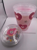 12oz Donut Strawberry Milk