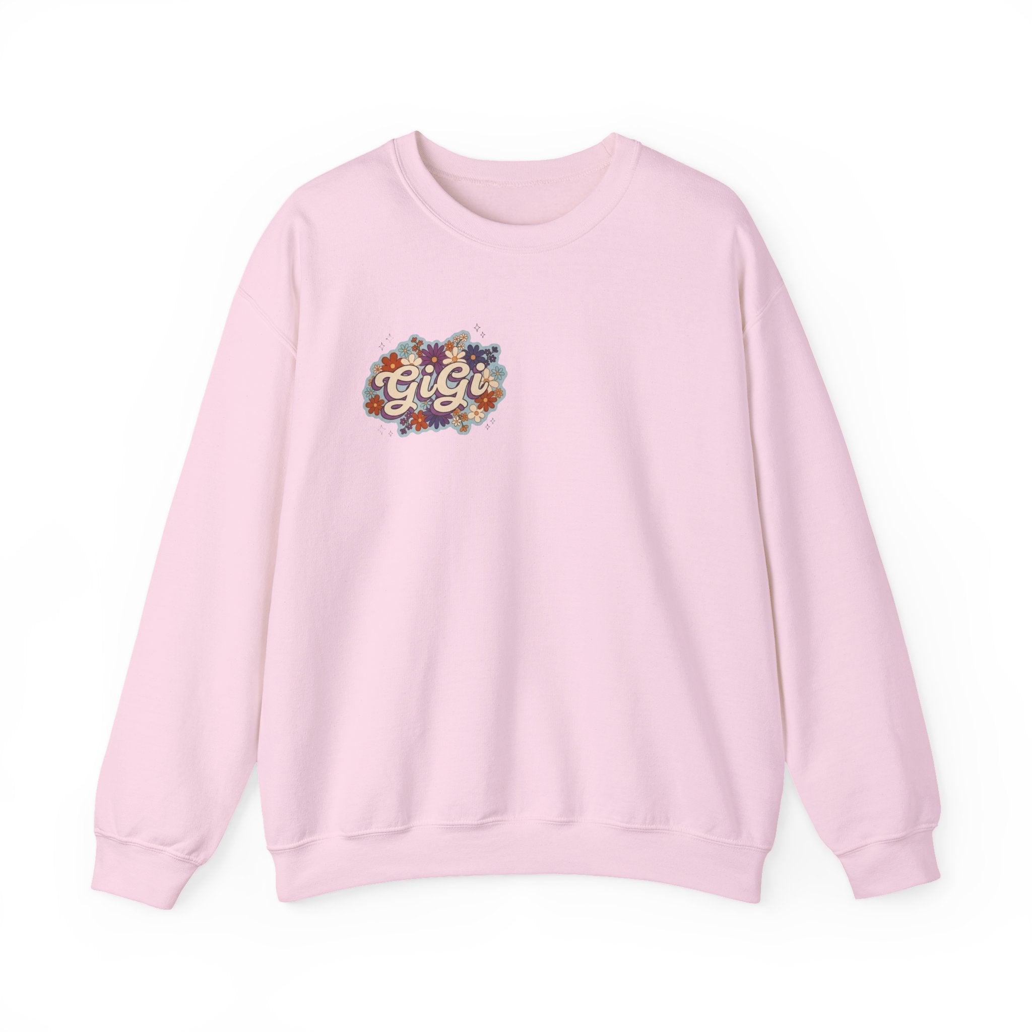 Gigi Floral Crewneck Sweatshirt — Vintage Flower Graphic Sweatshirt