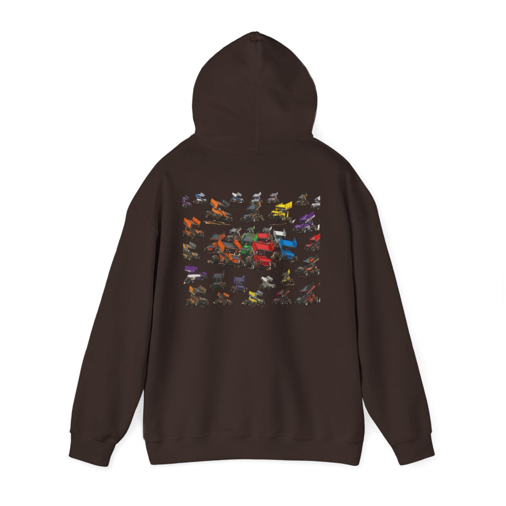 Hoodie — Vintage Racing  Backprint Hoodie